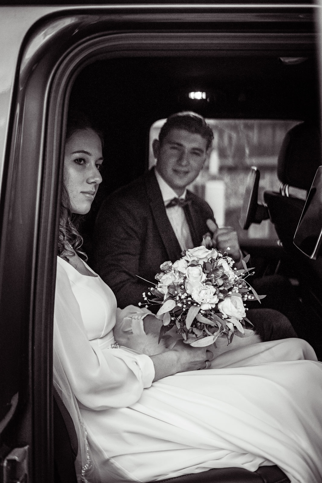 Authentischer Moment auf einer Hochzeit